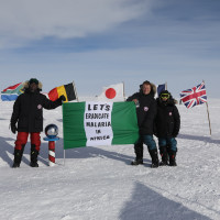 Official pictures of Prince Ned Nwoko in Antarctica