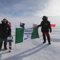 Official pictures of Prince Ned Nwoko in Antarctica
