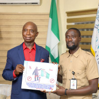 The Initiator of the Malaria Eradication Project @princenednwoko shared some key pointers for economic development in Nigeria with
the Executives of the National Association Of Nigeria Students (NANS) led by its President, Comr. Danielson Bamidele Akpan on a courtesy visit to the former in Abuja. They pledged their support for the Malaria Project and promised to work with us particularly in the area of advocacy, orientation and grassroot mobilization.
#NedNwokoMalariaEradicationProject