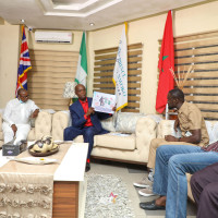 The Initiator of the Malaria Eradication Project @princenednwoko shared some key pointers for economic development in Nigeria with
the Executives of the National Association Of Nigeria Students (NANS) led by its President, Comr. Danielson Bamidele Akpan on a courtesy visit to the former in Abuja. They pledged their support for the Malaria Project and promised to work with us particularly in the area of advocacy, orientation and grassroot mobilization.
#NedNwokoMalariaEradicationProject