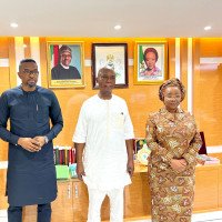 Ned Nwoko Meets Sharon Ikeazor for collaboration with Ministry of Environment on Malaria Project Ned Nwoko Meets Sharon Ikeazor for collaboration with Ministry of Environment on Malaria Project