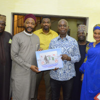The Hon. Minister of State for Education Chukwuemeka Nwajiuba paid Prince Ned Nwoko a courtesy visit. The Hon. Minister of State for Education Chukwuemeka Nwajiuba paid Prince Ned Nwoko a courtesy visit.