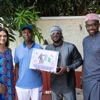 Rudeboy Paid a courtesy visit to Prince Ned Nwoko. Pledged his support for the Malaria Project and becomes advocate for Malaria free Nigeria and Africa.