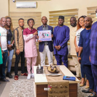 Prince Ned Nwoko host Big Brother Naija Season 5 Lockdown winner Laycon in Abuja2