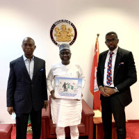 MALARIA PROJECT: Prince Ned Nwoko meets with the Leadership of the National Assembly